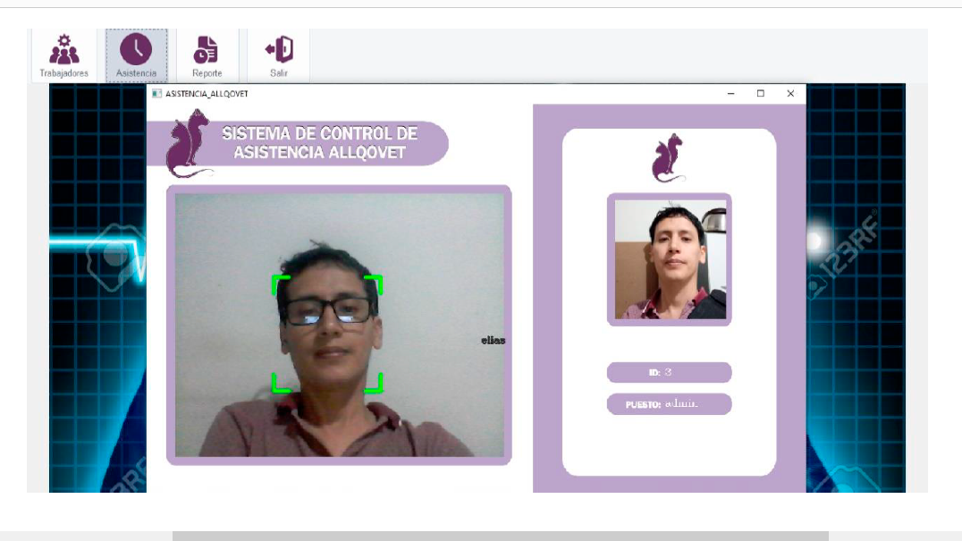 Modulo de asistencia facial