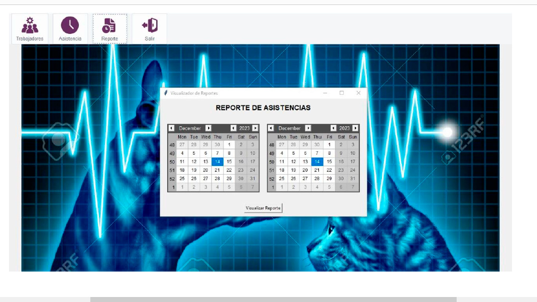 Filtro de asistencias por fechas